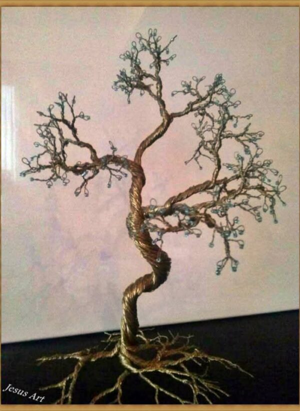 Δέντρο Σύρματος με Διακοσμητικούς Βλαστούς