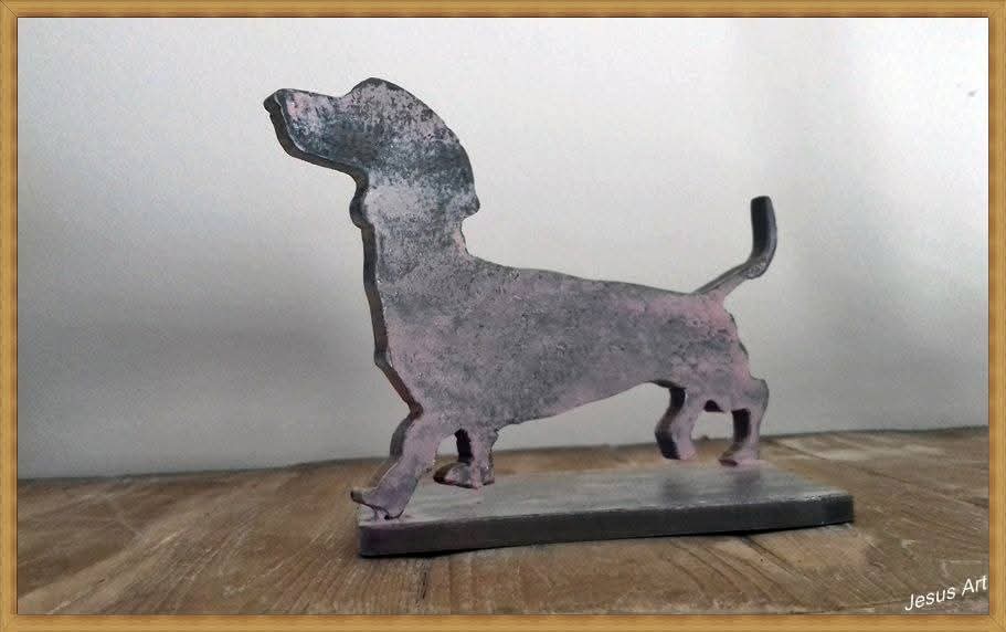 Ξύλινη Φιγούρα Σκύλου