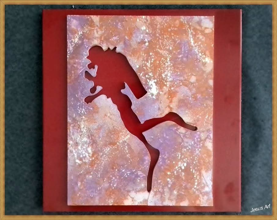 Ξύλινο Κάδρο Δύτης