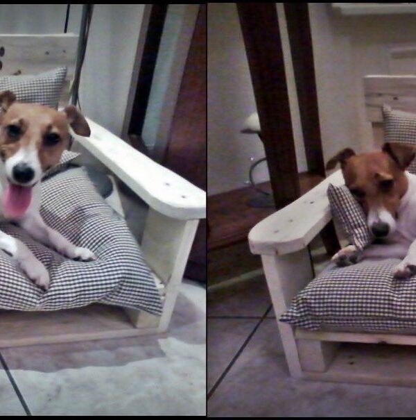 Ξύλινος Καναπές Σκύλου