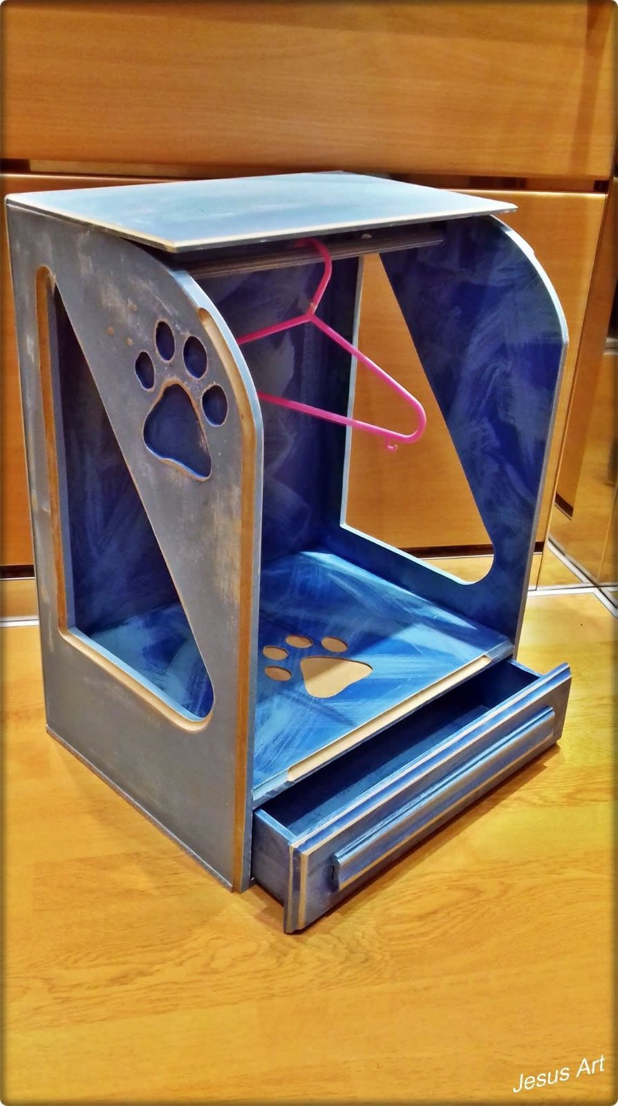 Ξύλινη Ντουλάπα Ρούχων Κατοικιδίου